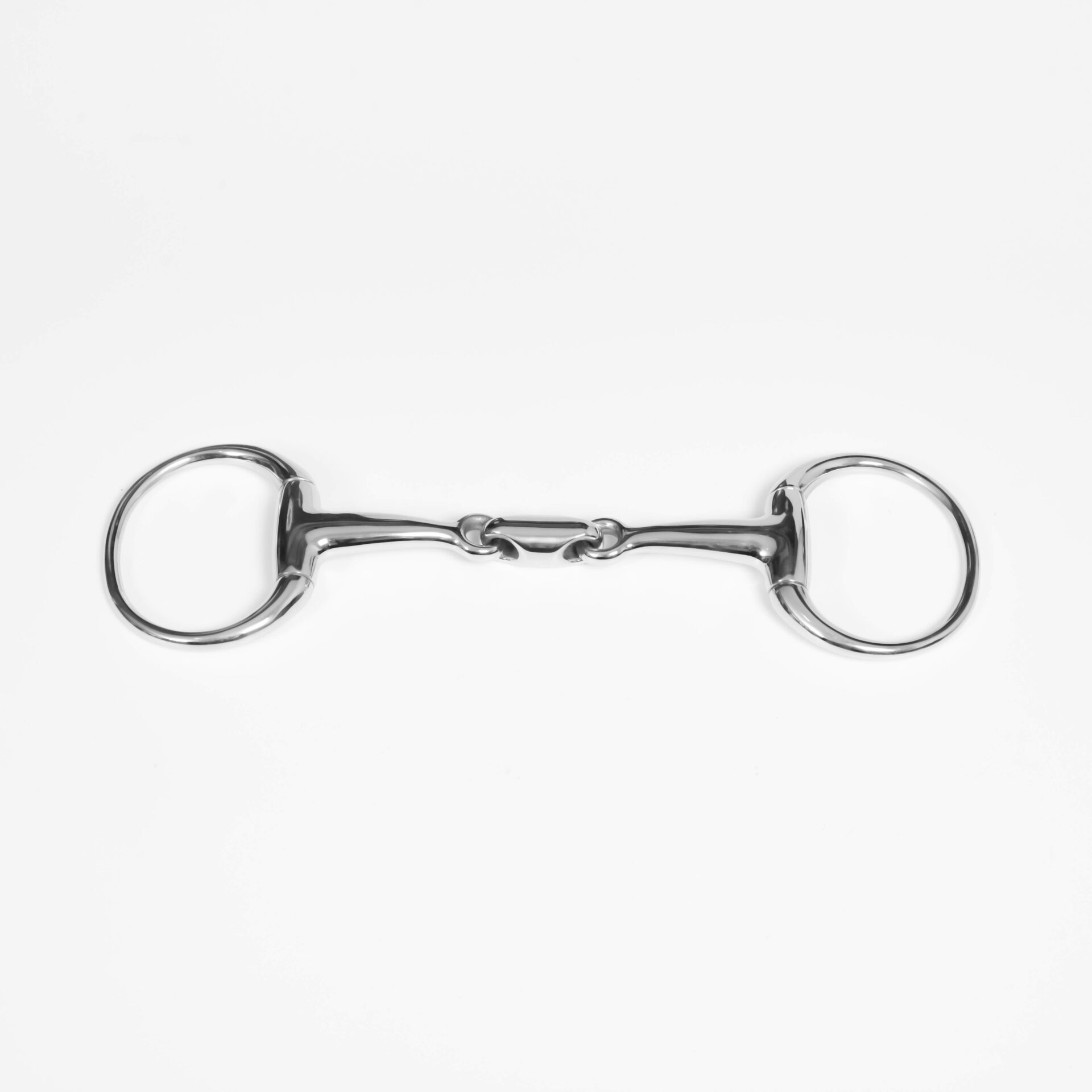 Eggbutt snaffle bit